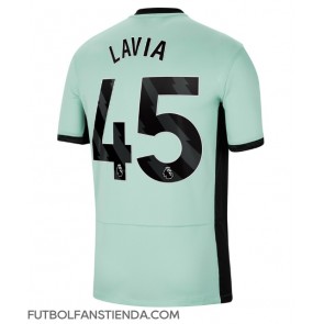 Chelsea Romeo Lavia #45 Tercera Equipación 2023-24 Manga Corta